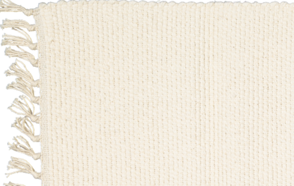 Cotton Dhurrie Tabby Bathmat.