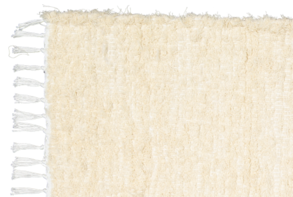 Cotton Fluffy Natural Rug