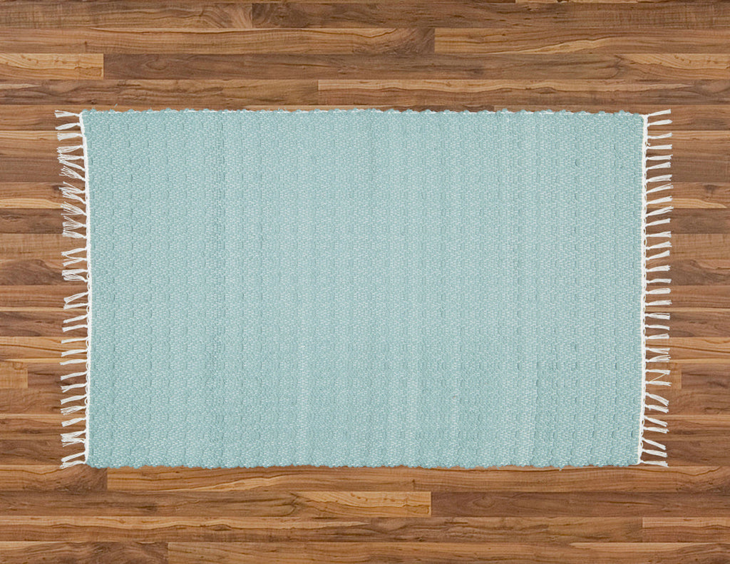 Cotton Dhurrie Twill Duck Egg