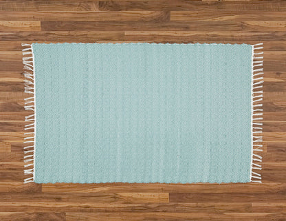 Cotton Dhurrie Twill Duck Egg