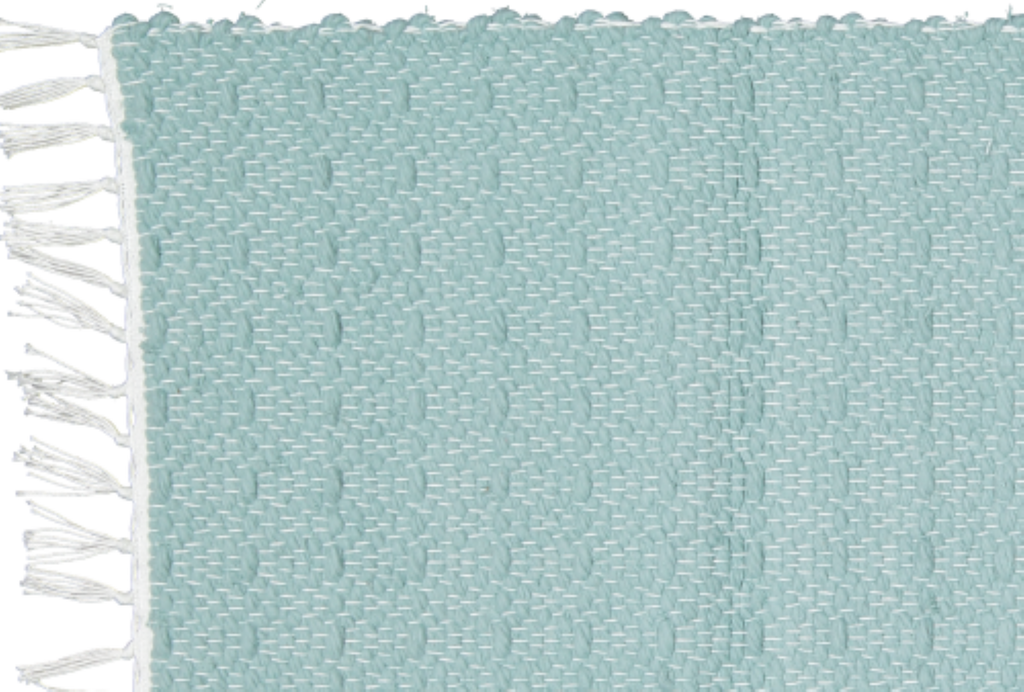 Cotton Dhurrie Twill Duck Egg