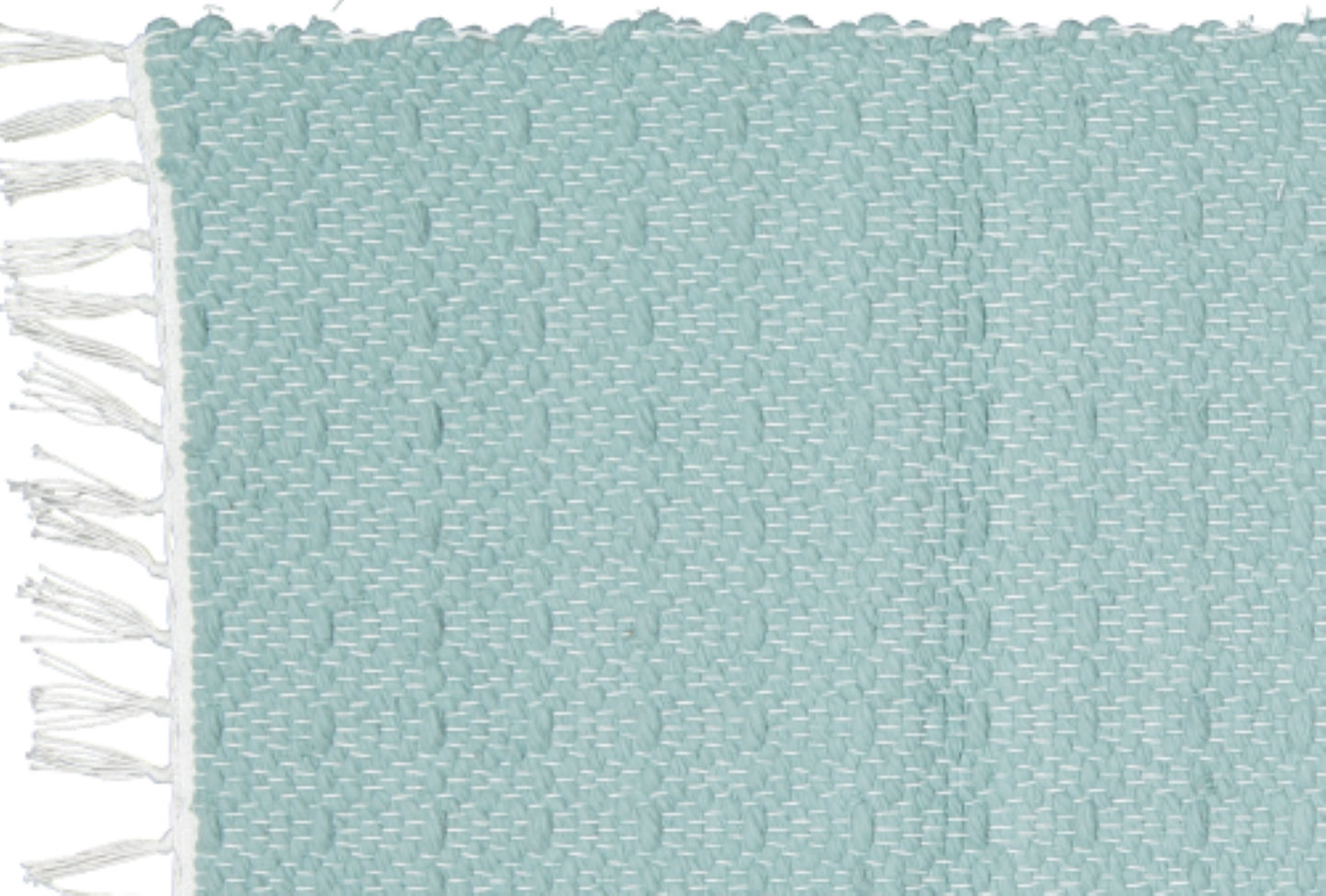 Cotton Dhurrie Twill Duck Egg