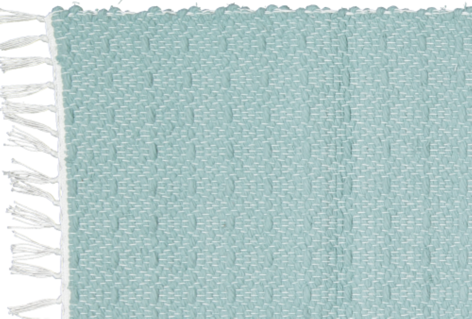 Carpet - Cotton Dhurrie Twill Duck Egg