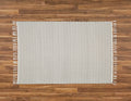 Cotton Dhurrie Twill Light Grey