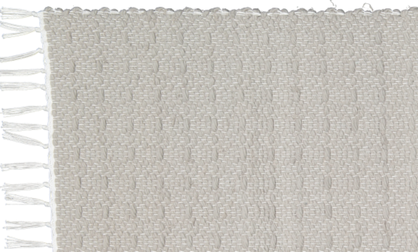 Cotton Dhurrie Twill Light Grey