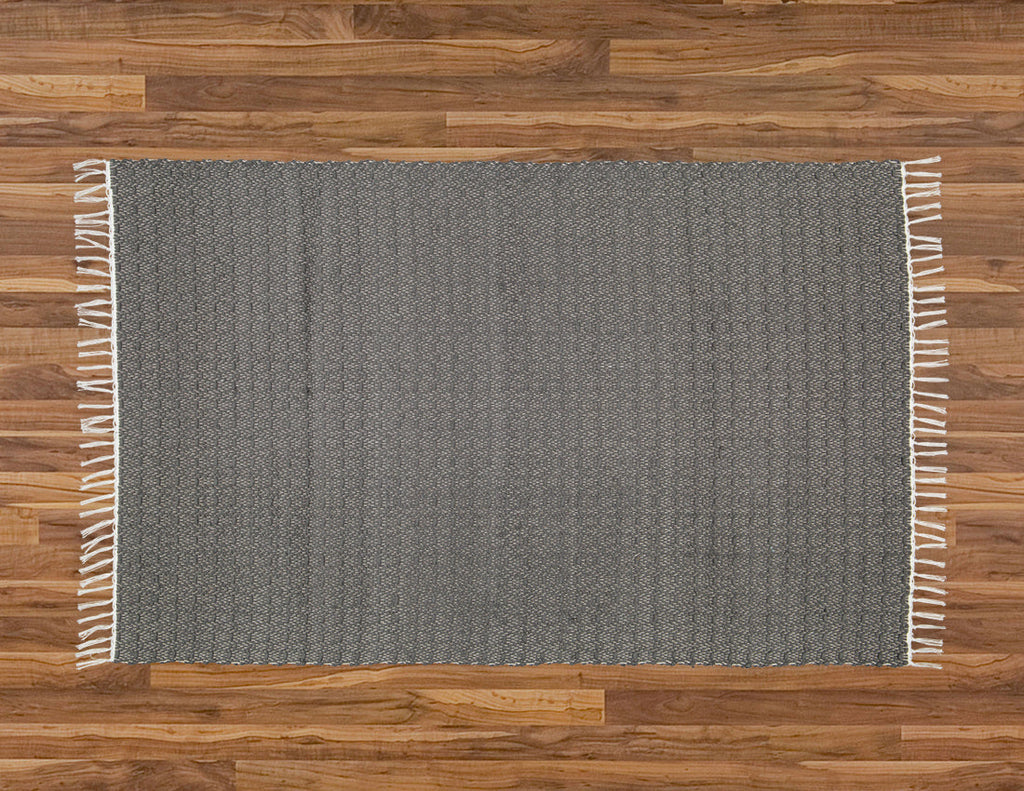 Cotton Dhurrie Twill Charcoal