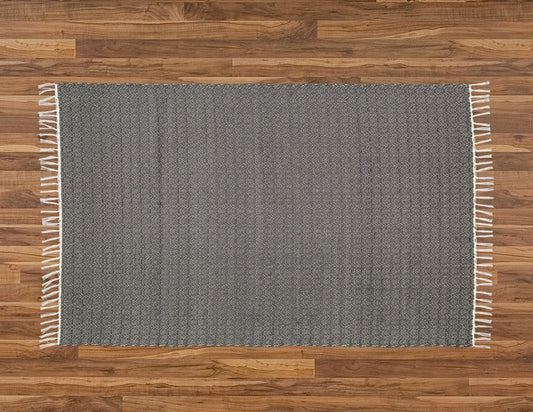 Cotton Dhurrie Twill Charcoal
