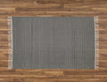 Carpet - Cotton Dhurrie Twill Charcoal