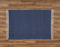 Carpet - Cotton Dhurrie Twill Navy