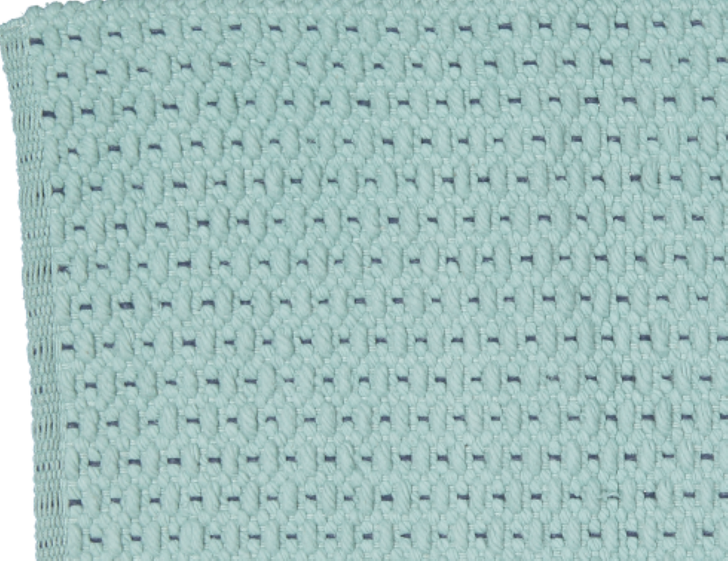 Fancy Twill Duck Egg with a Navy Pinstripe