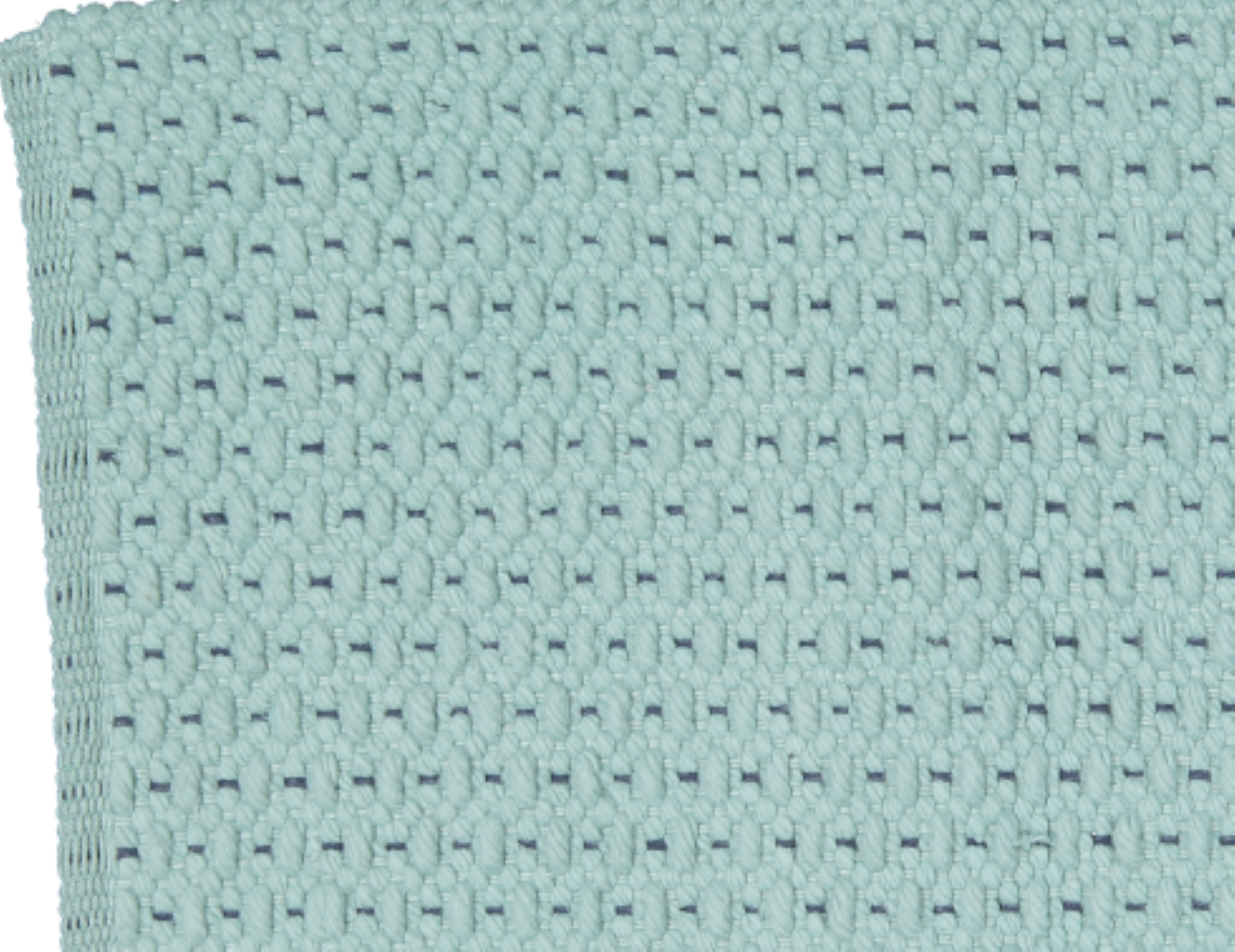 Fancy Twill Duck Egg with a Navy Pinstripe