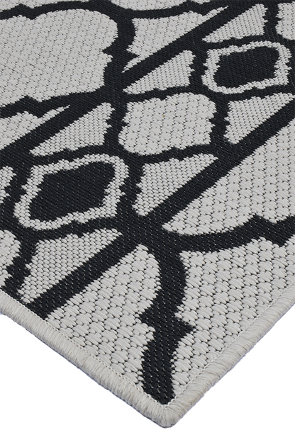 LATTICE WHITE WITH GREY