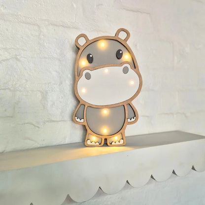 Milo the Hippo Night Light