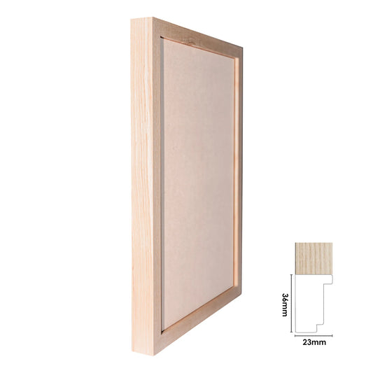 A1 Ash Wood Textured Gallery Frame
