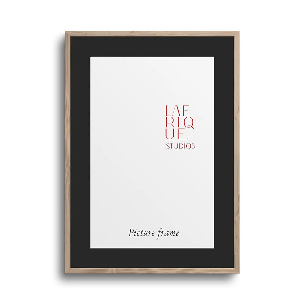 A1 Ash Wood Textured Gallery Frame