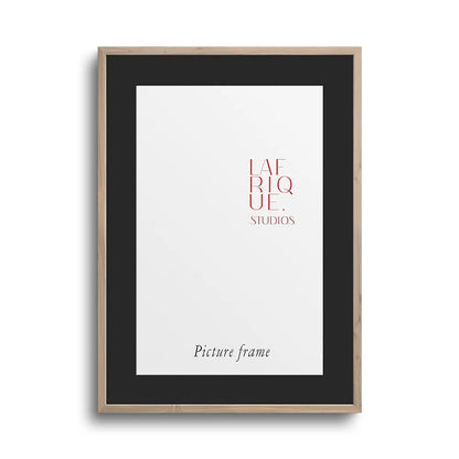 A1 Ash Wood Textured Gallery Frame