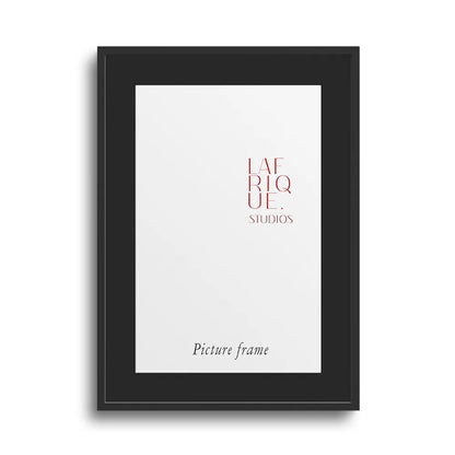 A0 Black Stained Hardwood Gallery Frame