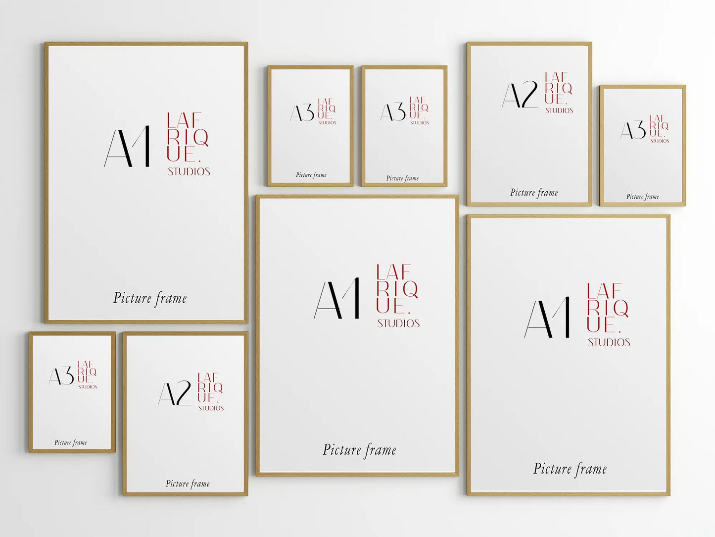 Ash wood | Gallery wall collection