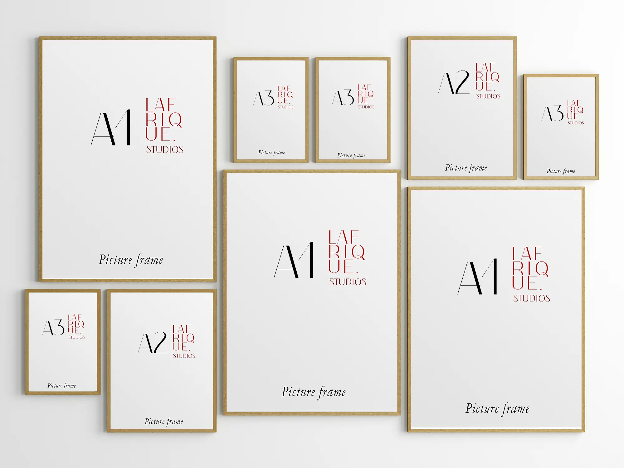Ash wood | Gallery wall collection
