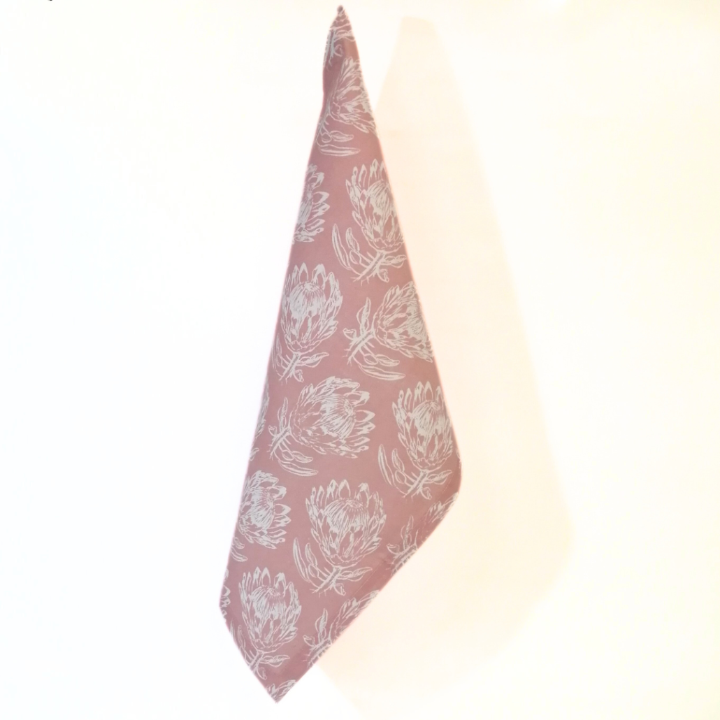 Kitchen Protea tea towel- Kitchen Cloth