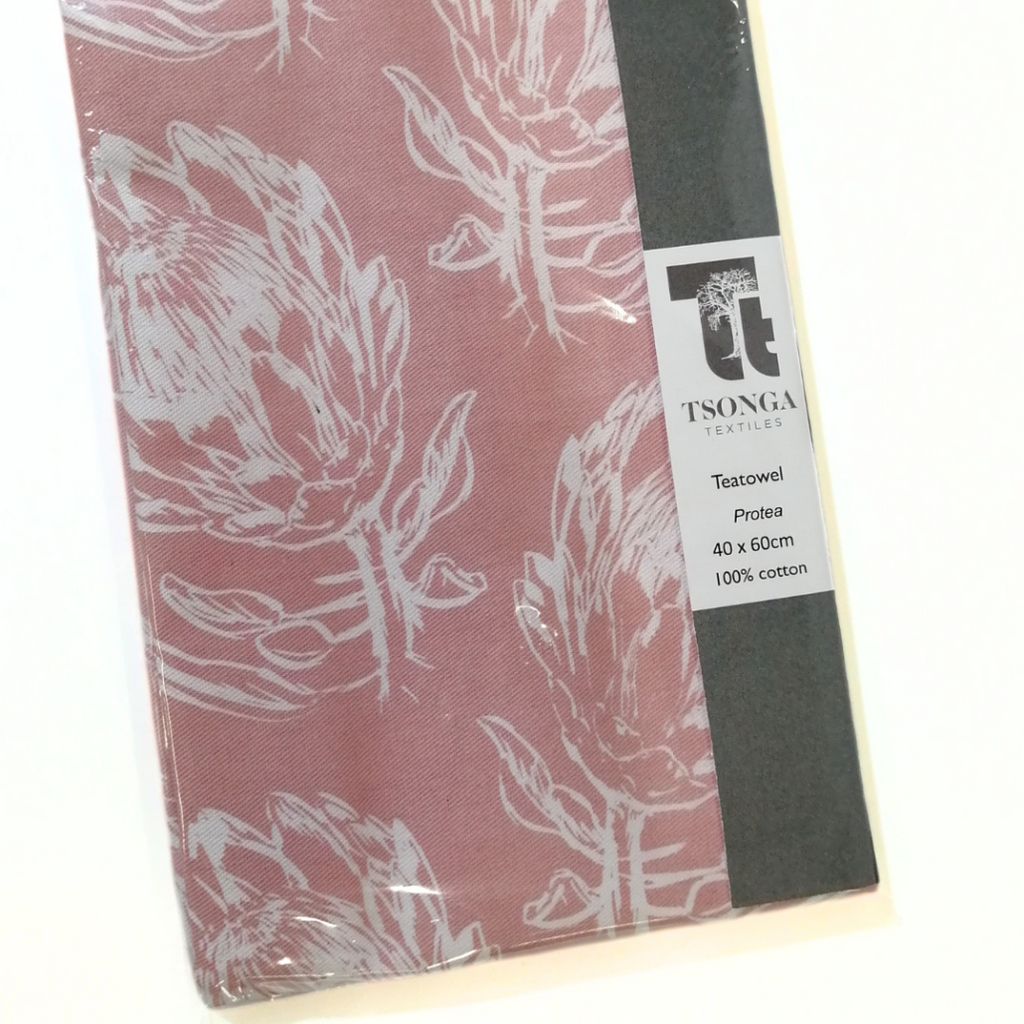 Kitchen Protea tea towel- Kitchen Cloth