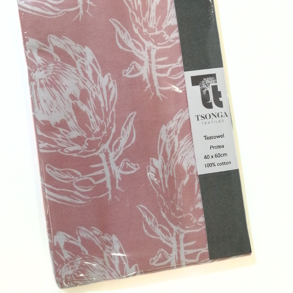 Kitchen Protea tea towel- Kitchen Cloth