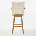 Hand knitted scatter cushion cover  60 x 60cm - Natural knitted cover