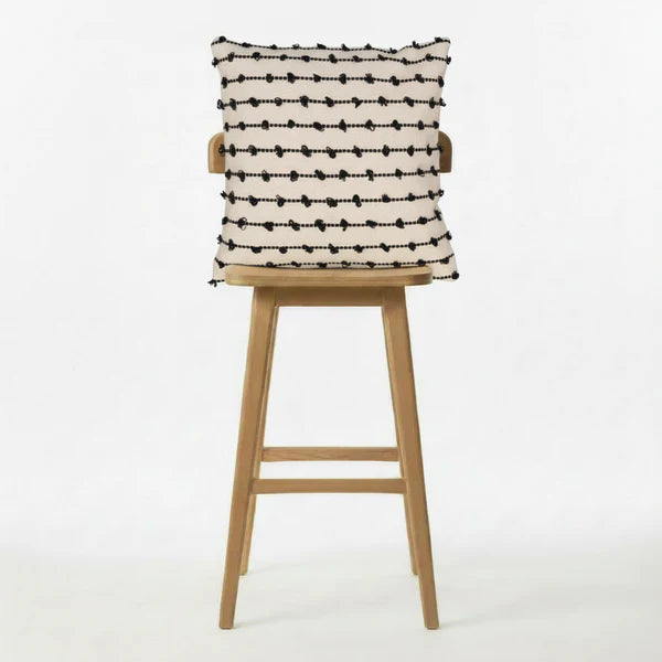 Hand woven scatter cushion cover  60 x 60cm - bobbles in various colours
