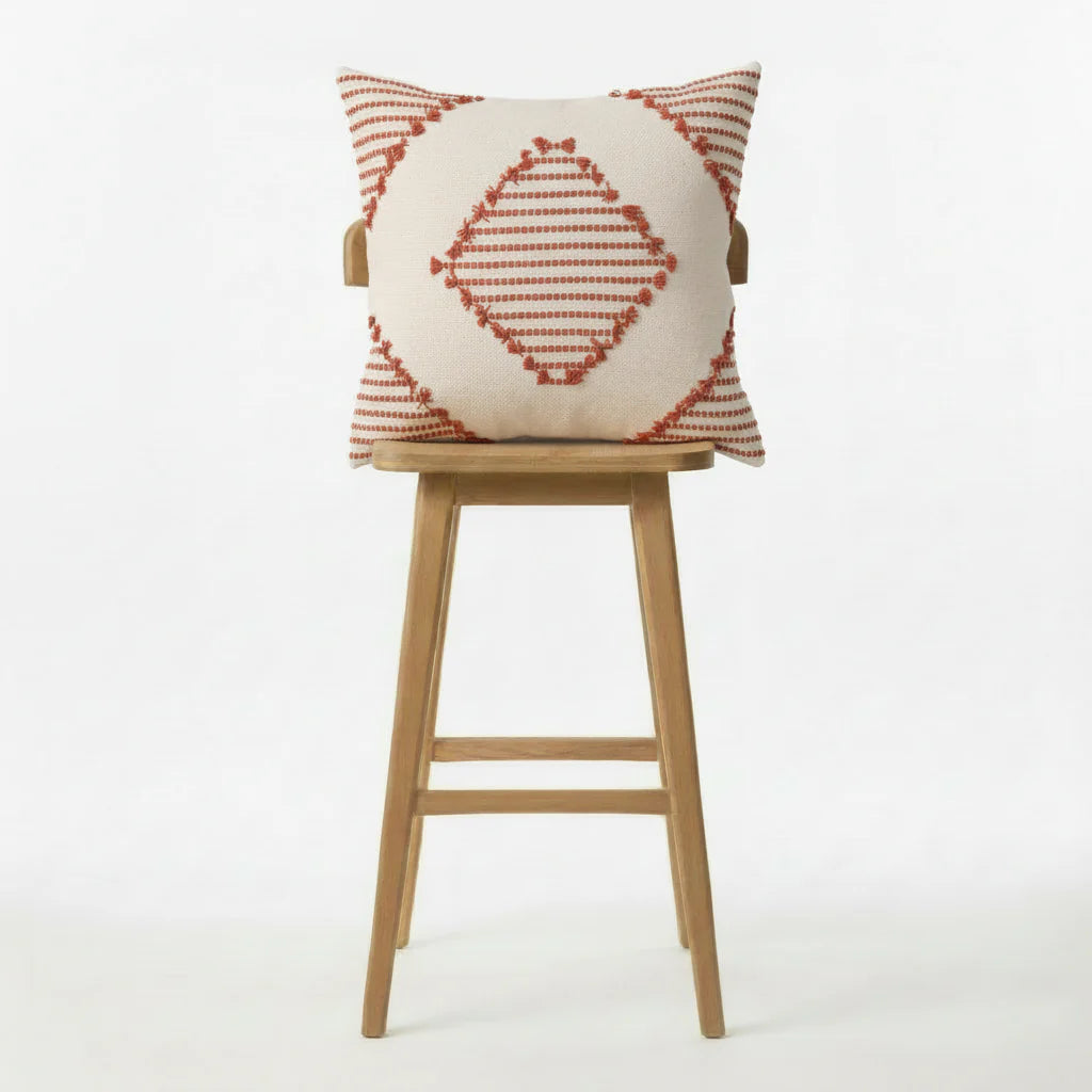 Hand woven scatter cushion cover  60 x 60cm - Diamond Pattern