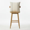 Hand woven scatter cushion cover  60 x 60cm - Side Stripes