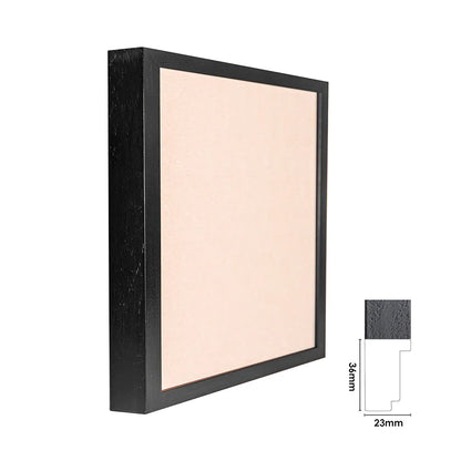 Square Picture Frame | Deep black