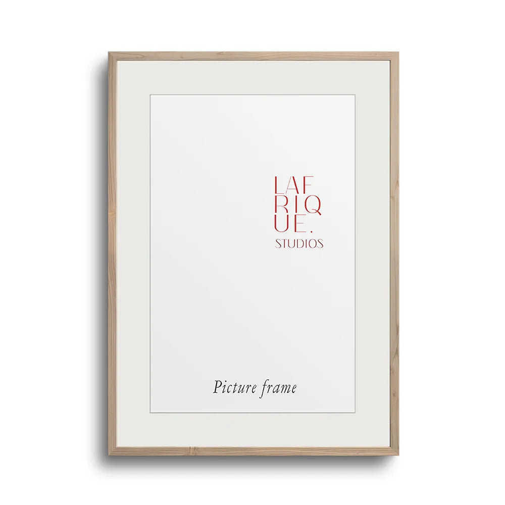 A1 Ash Wood Textured Gallery Frame