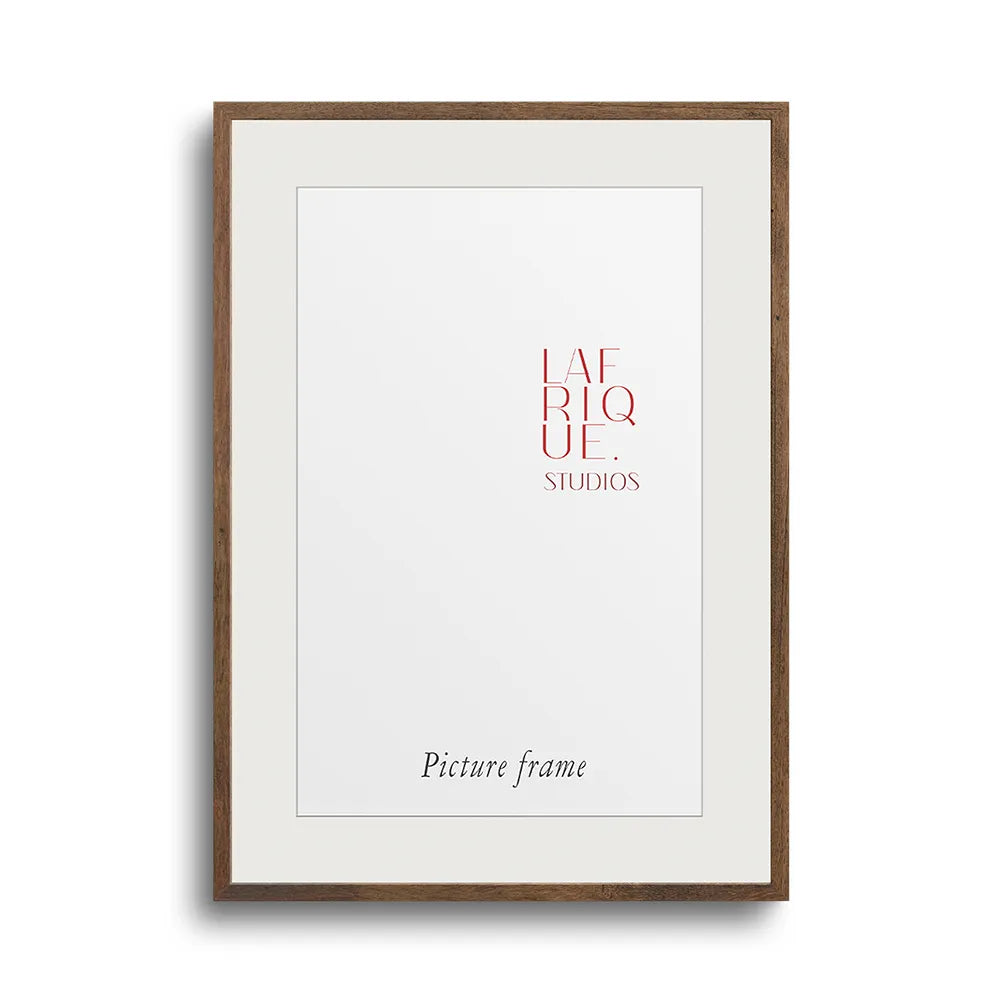 A3 Kiaat hardwood textured gallery frame