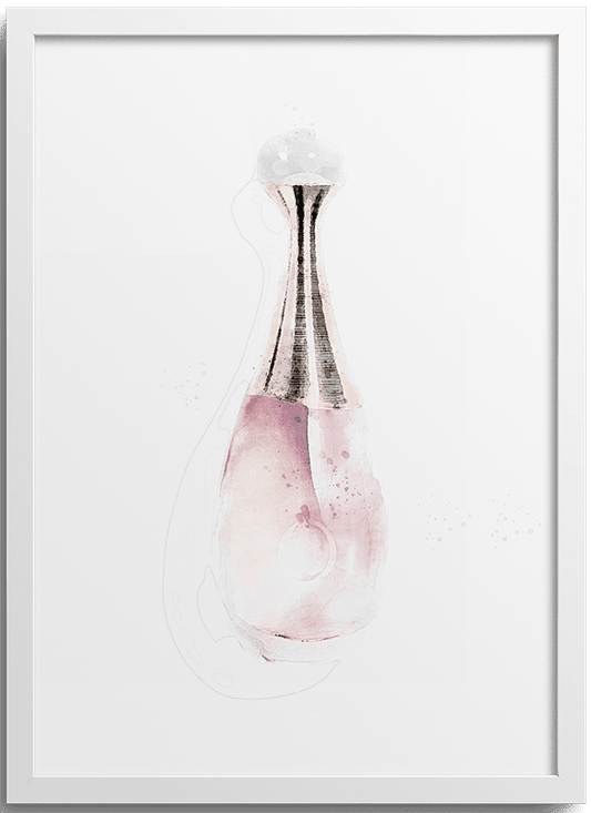 Designer Perfume Bottle Poster