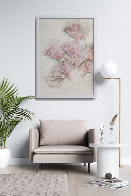 Watercolor Fan leaf posters (3-Options)